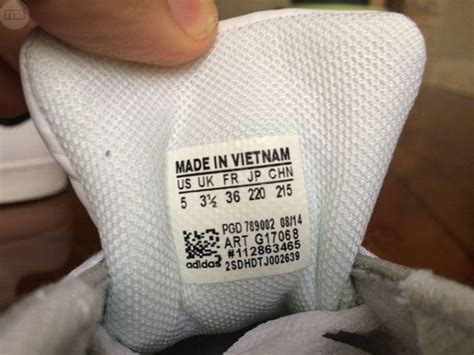 adidas made in vietnam fake